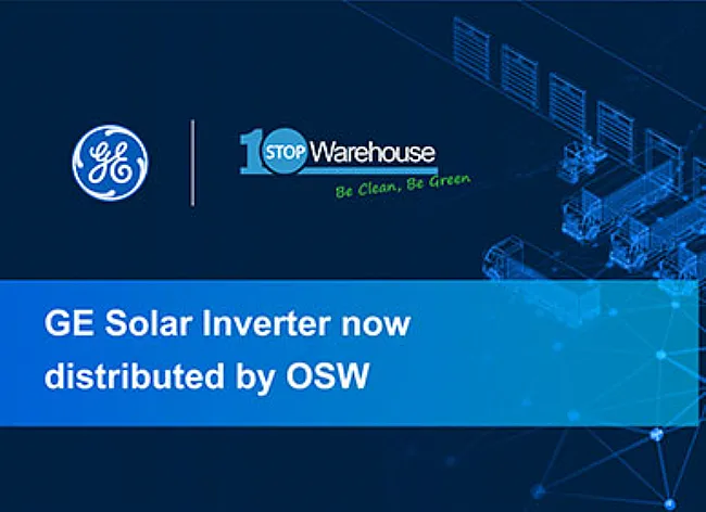 GE Solar Inverter y One Stop Warehouse anuncian una asociación estratégica que aportará un gran valor al mercado fotovoltaico australiano